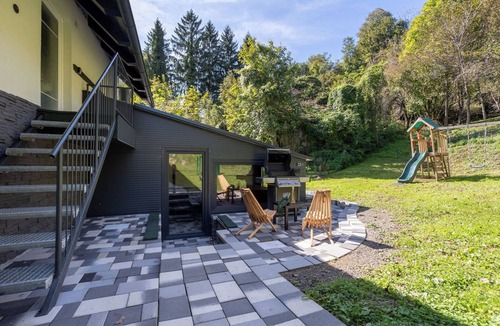 Vrbovsko House | Luxury forest home with private pool, jacuzzi, sauna and playground
