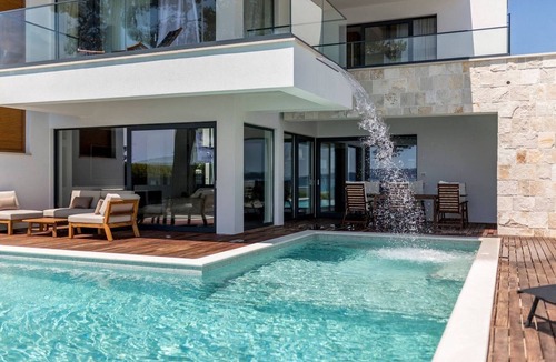 Kastel Kambelovac Villa | Luxury Seafront Villa Papillon Split with Pool