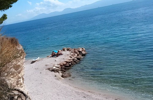 Blato House | Mobile Home 'Kućica Br. 3 Plava' with Sea View, Wi-Fi and Air Conditioning