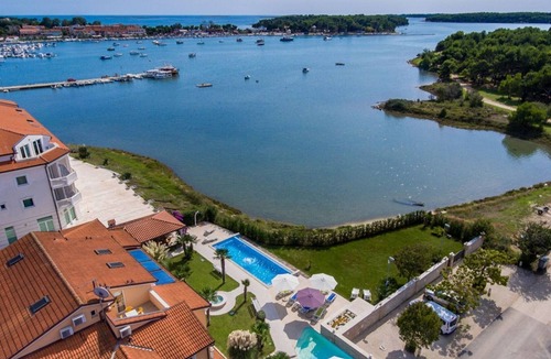 Medulin Other | Modern apartment with balcony, sea and pool view for a couple in Medulin