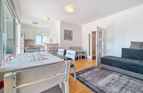 Gradac Apartment | Nice apartment for 5 guests with A/C, WIFI, TV, terrace and pets allowed