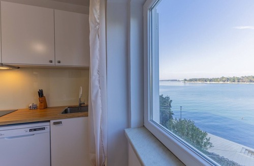 City Center Apartment | Old Town Apartment with Sea View in Poreč