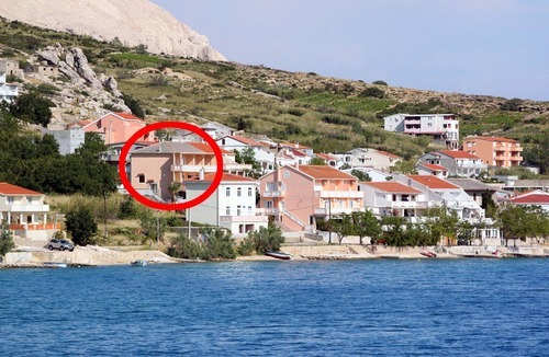 Metajna Apartment | One bedroom apartment near beach Metajna, Pag (A-6522-f)