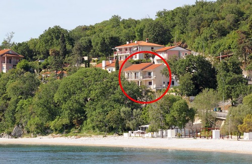 Medveja Apartment | One bedroom apartment near beach Medveja, Opatija (A-3430-a)