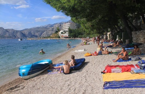 Tice Apartment | One bedroom apartment with terrace and sea view Nemira, Omiš (A-2828-e)