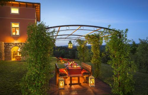 Oprtalj Villa | Palazzo Angelica Hilltop Luxury Villa with Pool, Spa & Views