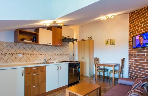 Spadici Apartment | Popular fully equipped modern one bedroom apartment in a top location in Porec near the beach and with sea view