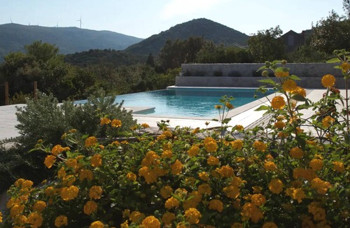 Zaton Doli Apartment | Private pool apartment in Ston