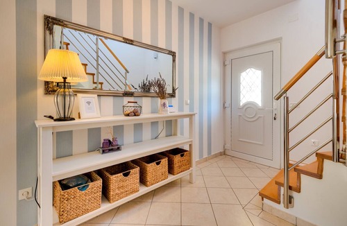 Grebastica House | Private villa: 4 bedrooms, private pool (8x4m), 100m walk to the beach, sea view