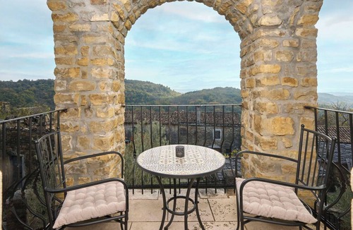 Sterna Villa | Private Villa with hot tub, private pool, A/C, WIFI, TV, terrace, pets allowed, panoramic view