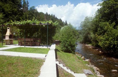 Zamost Apartment | Riverside garden apartment Three Springs Tri Zvira