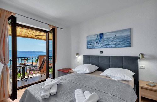 Duce Bed & Breakfast | Room in Duće with Seaview, Balcony, Air condition, WIFI (79-3)
