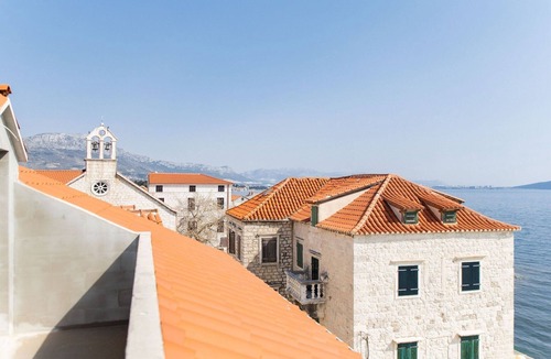 Kastel Stari Villa | Seafront Villa with Furnished Sun Terrace, Close to the Beach - Four Bedroom Villa