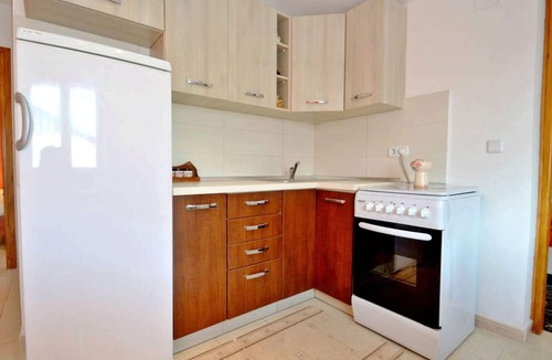 Zambratija Apartment | Spacious accommodation in Zambratija, sea view, 10m from the beach, terrace