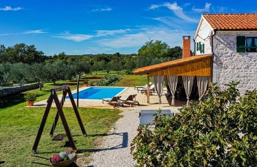 Slivnica Villa | Stone Beauty Pool Villa Jerolim, Posedarje, Croatia
