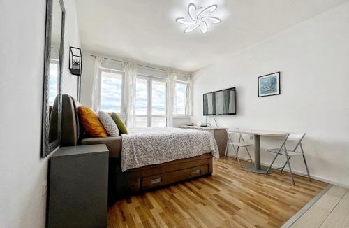 Pag Apartment | Studio Apartma PAG BLUE OCEAN 1 with sea view
