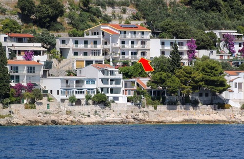 Drvenik Apartment | Studio flat with balcony and sea view Drvenik Gornja vala, Makarska (AS-4890-b)