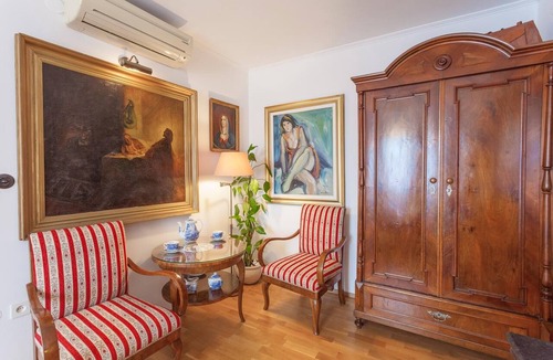 Makarska Old Town Apartment | Studio flat with terrace Makarska (AS-11063-b)