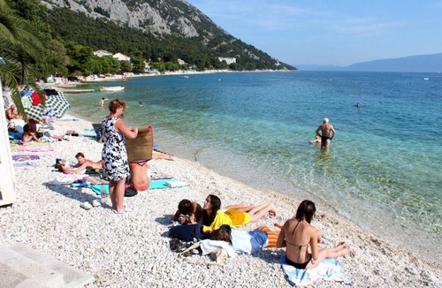 Gradac Apartment | Studio flat with terrace and sea view Gradac, Makarska (AS-2784-a)