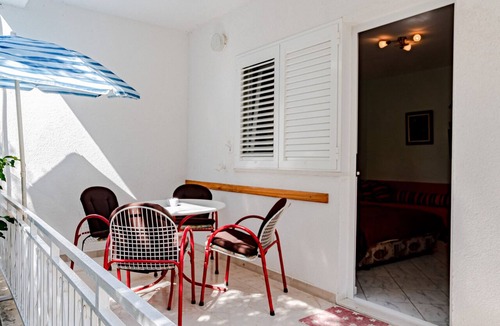 Stankovici Apartment | Studio flat with terrace Orebić, Pelješac (AS-10185-a)
