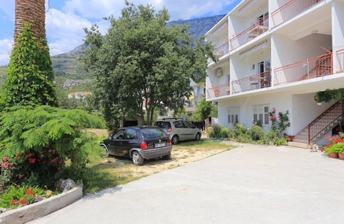 Tucepi Apartment | Studio flat with terrace and sea view Tučepi, Makarska (AS-2676-b)