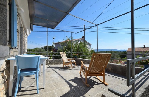 Skrbcici Apartment | Studio flat with terrace Skrbcici, Krk (AS-20440-b)