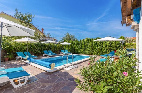 Sveti Anton Apartment | Stunning apartment in Malinska with 1 Bedrooms, WiFi and Outdoor swimming pool