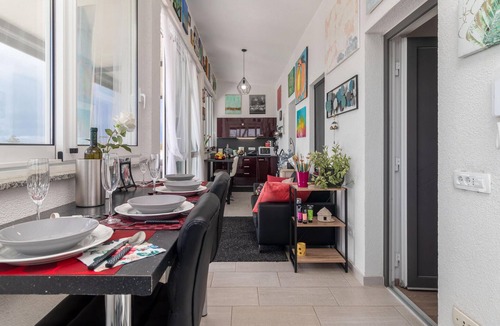 Sveti Vid-Miholjice House | Stunning home in Malinska with heated swimming pool