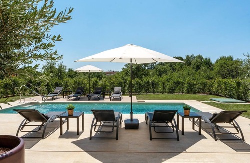 Gulici House | Stunning villa with private pool, sauna, billiards, table football, exercise bike, BBQ