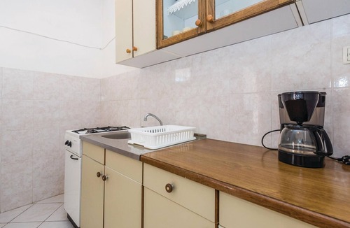 Metajna Apartment | This simply but practically equipped apartment has its own balcony with a view of the coast.
