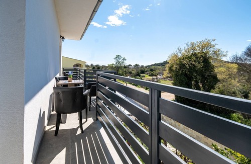 Drage Apartment | Two bedroom apartment with a swimming pool Drage, Biograd (A-23790-a)