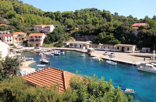 Blato Apartment | Two bedroom apartment with terrace and sea view Gršćica, Korčula (A-132-a)