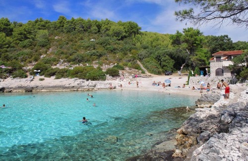 Zavalatica Apartment | Two bedroom apartment with terrace and sea view Zavalatica, Korčula (A-9280-b)
