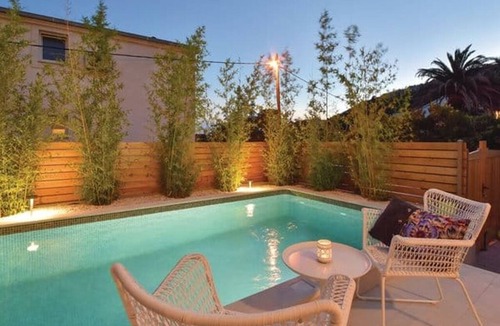 Dugi Rat House | Villa Bamboo - Green villa with heated pool
