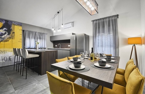 Rakalj Villa | Villa Bellavu for 8 people with playground & sea view in Rakalj