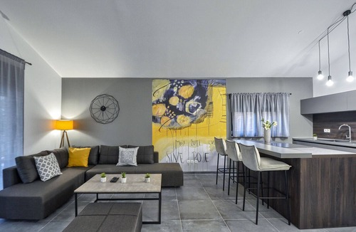 Rakalj Villa | Villa Bellavu for 8 people with playground & sea view in Rakalj