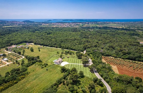 Galizana Villa | Villa Campagna near Fažana with 7.250m2 large garden and sauna