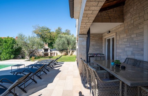 Kastelir-Labinci Villa | Villa Dominika with private pool and BBQ for 8 guests in Kaštelir