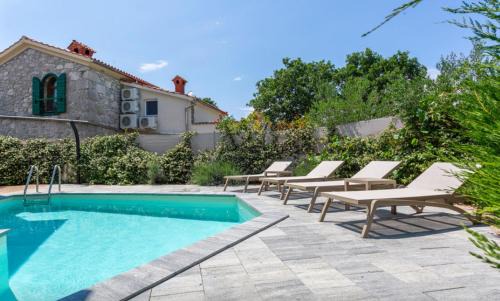 Sveti Ivan Dobrinjski Villa | Villa Jazz - Island Krk SPA - Salt Pool & Sauna