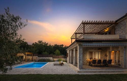 Gostinjac Villa | Villa LuLu kamena Villa s bazenom otok Krk selo Gostinjac