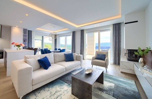 Vrbnik Villa | Villa MAJESTIC with an indoor and outdoor pool, sauna, and beautiful views