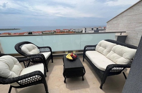 Novalja Apartment | Villa Marija - Two Bedroom Apartment with Sea View