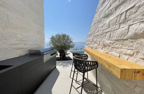 Stara Baska Villa | Villa Marim - Seafront with Private Beach Access