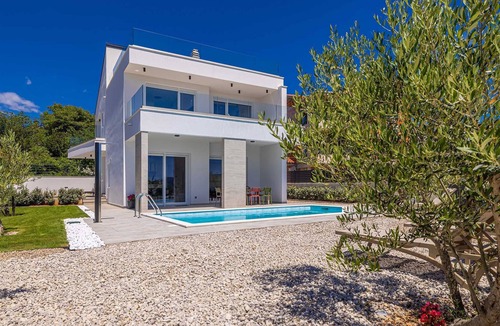 Krk Villa | Villa MATE with pool and beautiful sea view