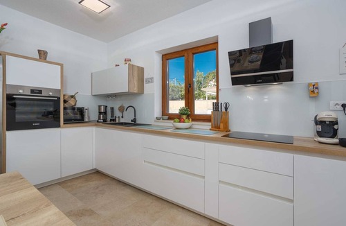 Risika Villa | Villa MONICA with seaview and heated pool