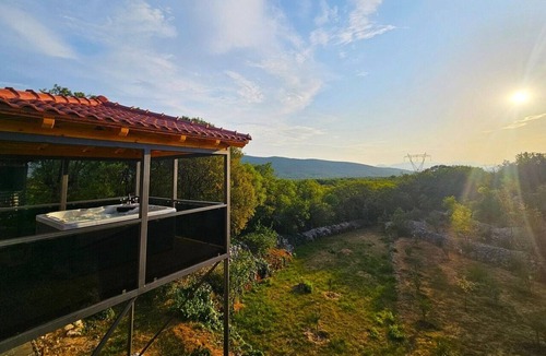 Lovrec Villa | Villa Sena ,Lovreć – Pool & Jacuzzi Retreat, Dalmatia