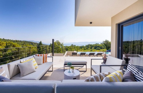 Drenje Villa | Villa Serenis – Elegant Modern Villa with Private Pool and Stunning Sea View