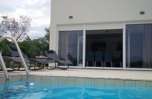 Tar Villa | Villa Vida with private pool and green view