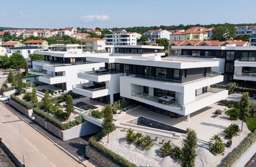 Zidarici Apartment | Villas Azimut - Superior apartment with private Jacuzzi and sea view