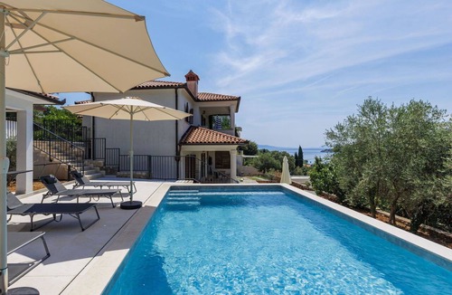 Sveta Marina House | Wonderful villa for 9 people with A/C, WIFI, private pool, TV and terrace